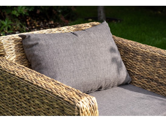 "Капучино" кресло из искусственного ротанга (гиацинт), цвет соломенный в Кургане