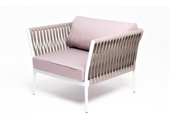 "Касабланка" модульная лаунж-зона из роупа (веревки), каркас из алюминия в Кургане