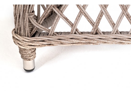 "Катания" обеденная группа плетеная на 6 персон, цвет бежевый в Кургане