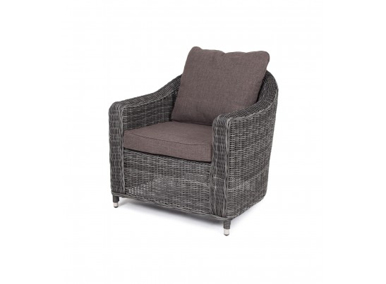 "Кон Панна" кресло из искусственного ротанга, цвет графит в Кургане
