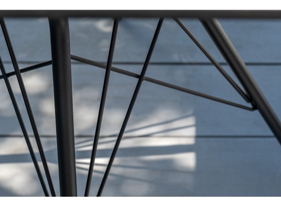 "Конте" интерьерный стол из HPL 70x70см, цвет "серый гранит" в Кургане