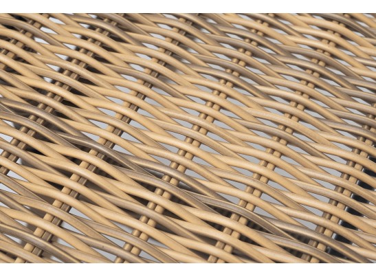 "Латте" плетеный стол из искусственного ротанга 140х80см, цвет соломенный в Кургане