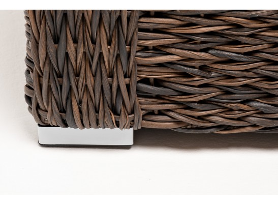 "Лунго" модуль диванный угловой с подушками, цвет коричневый (гиацинт) в Кургане