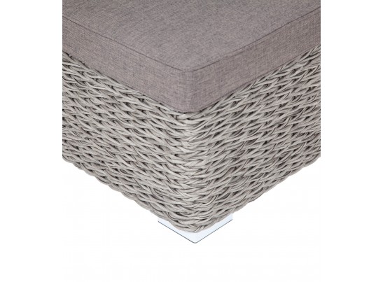 "Лунго" модуль диванный угловой с подушками, цвет серый (гиацинт) в Кургане