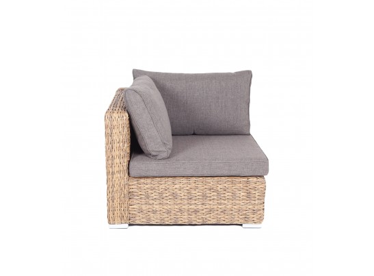 "Лунго" модуль диванный угловой с подушками, цвет коричневый (гиацинт) в Кургане