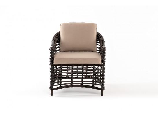 "Ницца" кресло из искусственного ротанга, цвет бронзовый в Кургане