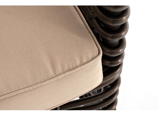 "Ницца" кресло из искусственного ротанга, цвет бронзовый в Кургане