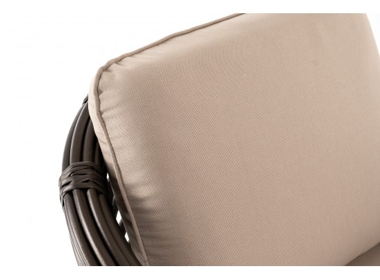 "Ницца" кресло из искусственного ротанга, цвет бронзовый в Кургане