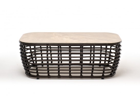 "Ницца" журнальный столик из искусственного ротанга, цвет бронзовый в Кургане