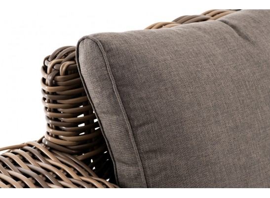 "Палермо" диван из искусственного ротанга трехместный, цвет соломенный в Кургане