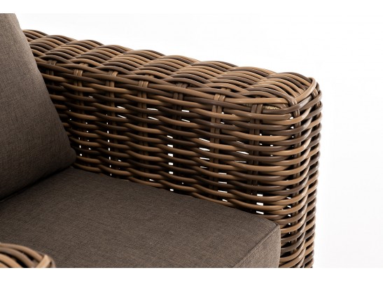 "Палермо" кресло из искусственного ротанга, цвет соломенный в Кургане