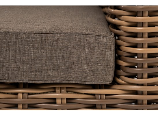 "Палермо" кресло из искусственного ротанга, цвет соломенный в Кургане