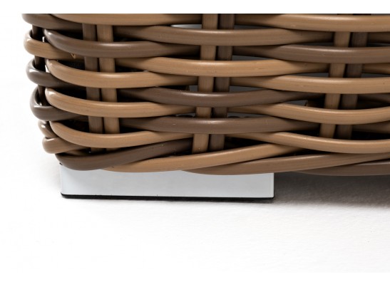 "Палермо" кресло из искусственного ротанга, цвет соломенный в Кургане