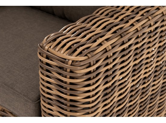 "Палермо" кресло из искусственного ротанга, цвет соломенный в Кургане