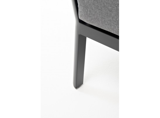 "Париж" модуль диванный алюминиевый угловой, цвет серый в Кургане