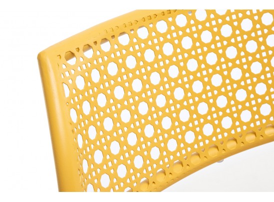 "Посейдон" стул с обработкой против ржавчины, стальной каркас, цвет желтый в Кургане