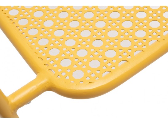 "Посейдон" стул с обработкой против ржавчины, стальной каркас, цвет желтый в Кургане