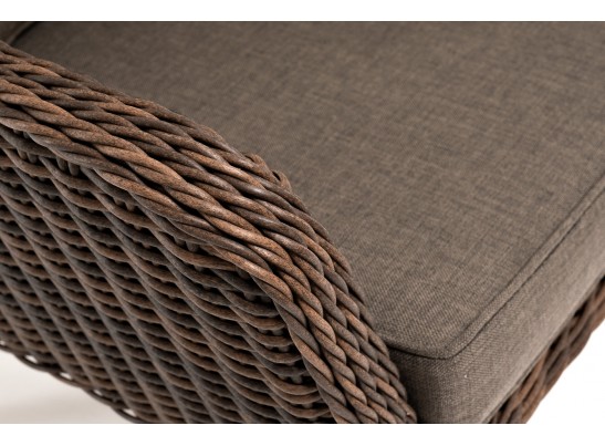 "Прованс" кресло из искусственного ротанга, цвет коричневый в Кургане