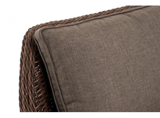 "Прованс" кресло из искусственного ротанга, цвет коричневый в Кургане
