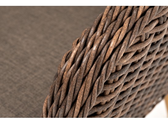 "Прованс" кресло из искусственного ротанга, цвет коричневый в Кургане