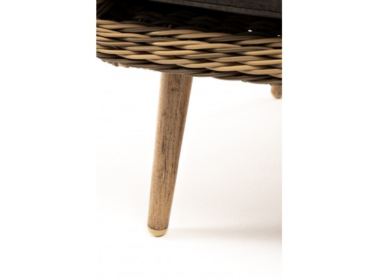 "Прованс" кресло из искусственного ротанга, цвет соломенный в Кургане