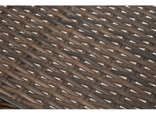 "Прованс" столик журнальный из ротанга, цвет коричневый в Кургане