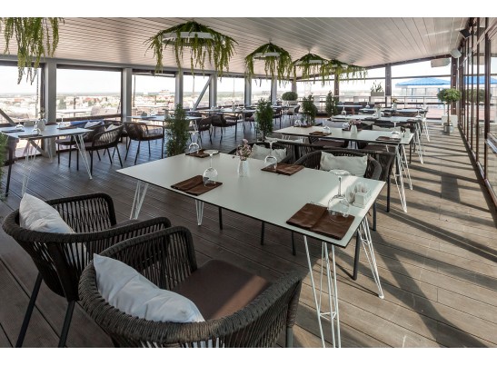 "Руссо" обеденный стол из HPL 150х80см, цвет молочный в Кургане