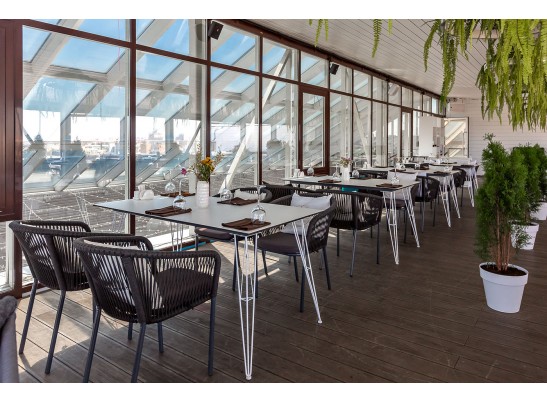 "Руссо" обеденный стол из HPL 150х80см, цвет молочный в Кургане