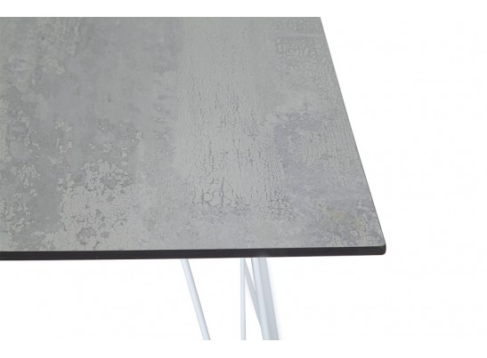 "Руссо" обеденный стол из HPL 150х80см, цвет светло-серый в Кургане