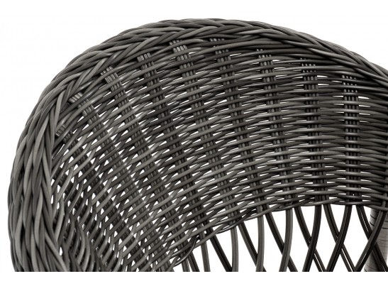 "Сицилия" плетеный стул из искусственного ротанга, цвет графит в Кургане