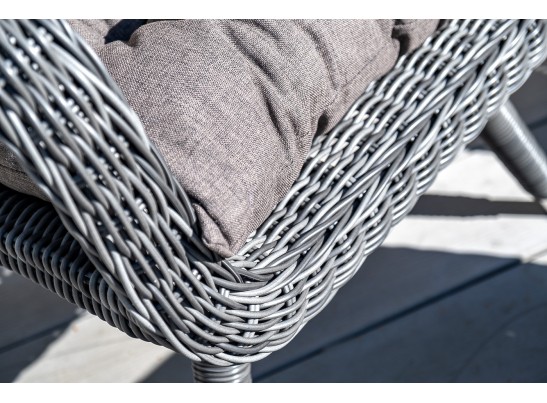 "Толедо" кресло плетеное с подушками, цвет графит в Кургане