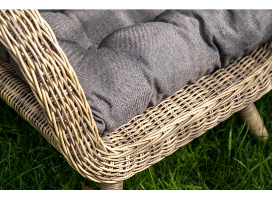 "Толедо" лаунж-зона из искусственного ротанга, цвет соломенный в Кургане