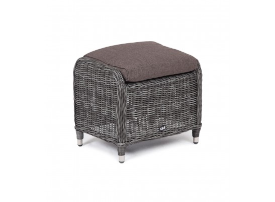 "Толедо" пуф плетеный, цвет графит в Кургане