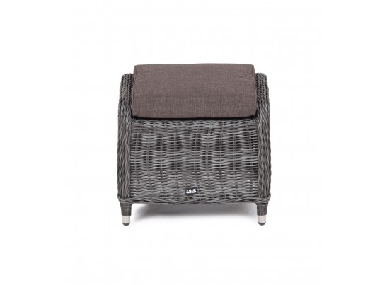 "Толедо" пуф плетеный, цвет графит в Кургане