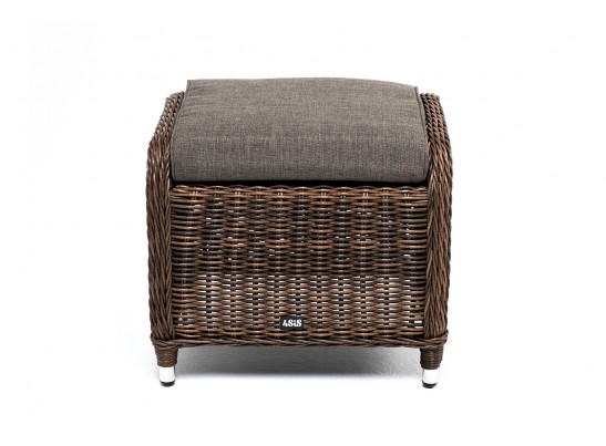 "Толедо" пуф плетеный, цвет коричневый в Кургане