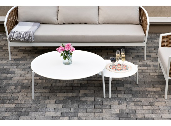 "Тоскана" лаунж-зона из искусственного ротанга, цвет соломенный в Кургане