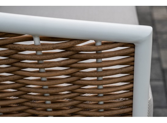 "Тоскана" лаунж-зона из искусственного ротанга, цвет соломенный в Кургане