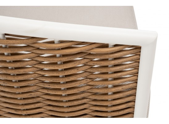 "Тоскана" лаунж-зона из искусственного ротанга, цвет соломенный в Кургане