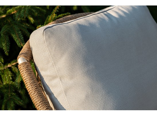 "Венеция" лаунж-зона из искусственного ротанга, цвет соломенный в Кургане