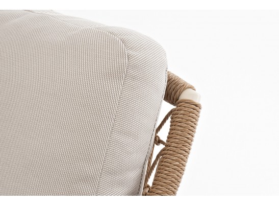 "Венеция" лаунж-зона из искусственного ротанга, цвет соломенный в Кургане