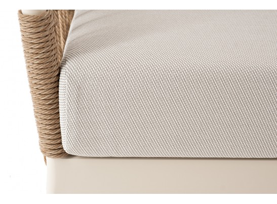 "Венеция" лаунж-зона из искусственного ротанга, цвет соломенный в Кургане