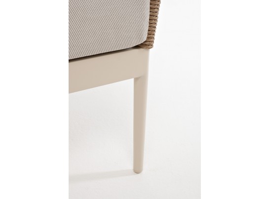 "Венеция" лаунж-зона из искусственного ротанга, цвет соломенный в Кургане