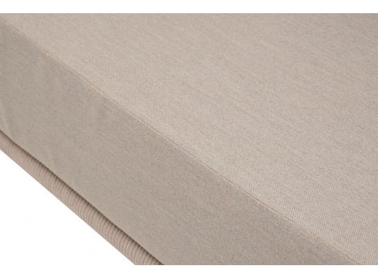 "Верона" лаунж-зона 5-местная плетеная из роупа (веревки), каркас алюминиевый белый, роуп бежевый в Кургане