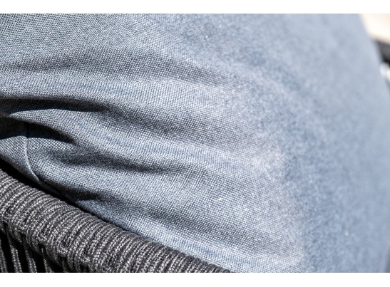 "Верона" лаунж-зона 5-местная плетеная из роупа (веревки), каркас алюминиевый темно-серый, роуп темно-серый в Кургане