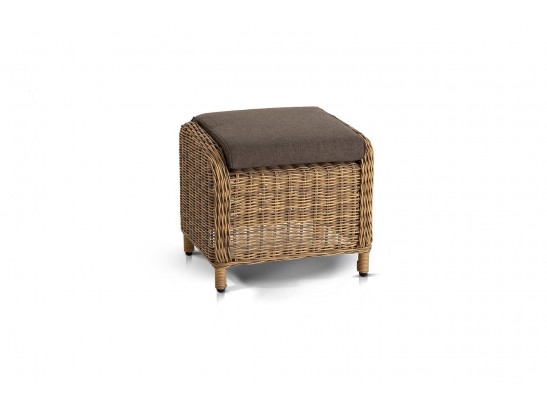 "Толедо" пуф плетеный, цвет соломенный в Кургане