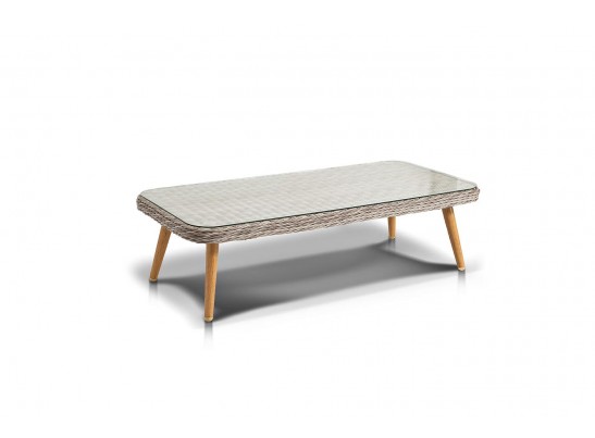 "Прованс" столик журнальный из ротанга, цвет бежевый в Кургане