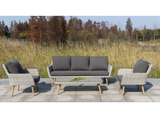 "Прованс" кресло из искусственного ротанга, цвет бежевый в Кургане