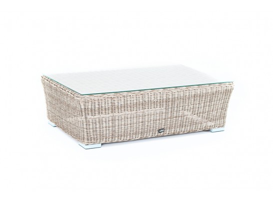 "Капучино" журнальный столик из искусственного ротанга, цвет бежевый в Кургане