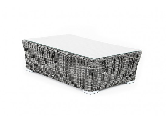 "Капучино" журнальный столик из искусственного ротанга, цвет графит в Кургане