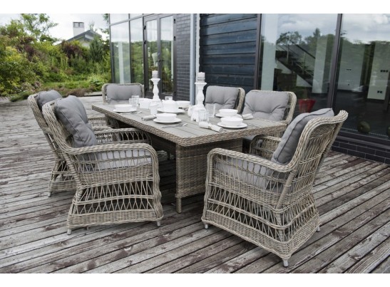 "Цесена" обеденная группа плетеная из искусственного ротанга в Кургане